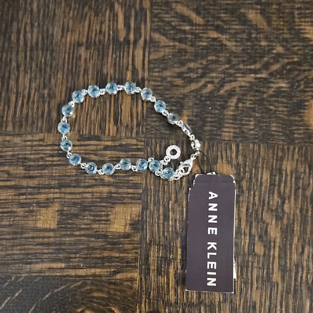 Anne Klein Aquamarine Bracelet